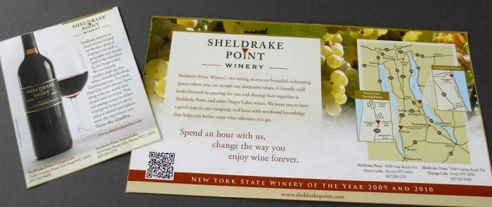 Sheldrake Point Edible Finger Lakes and Finger Lakes Wine Gazette Ads Sheldrake Point Ads