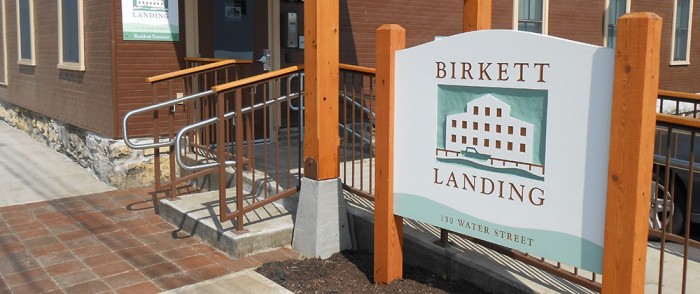 Birkett Landing Entrance Sign Birkett Landing Entrance Sign