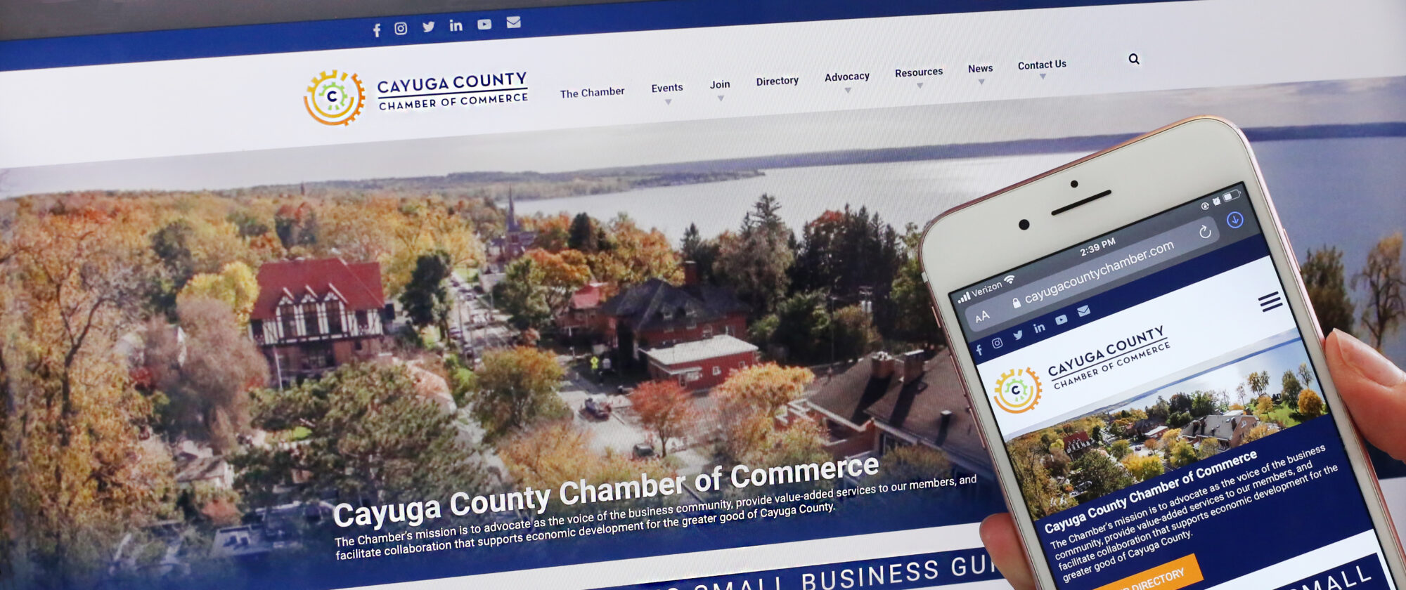 Cayuga Chamber Of Commerce Inhouse Websites