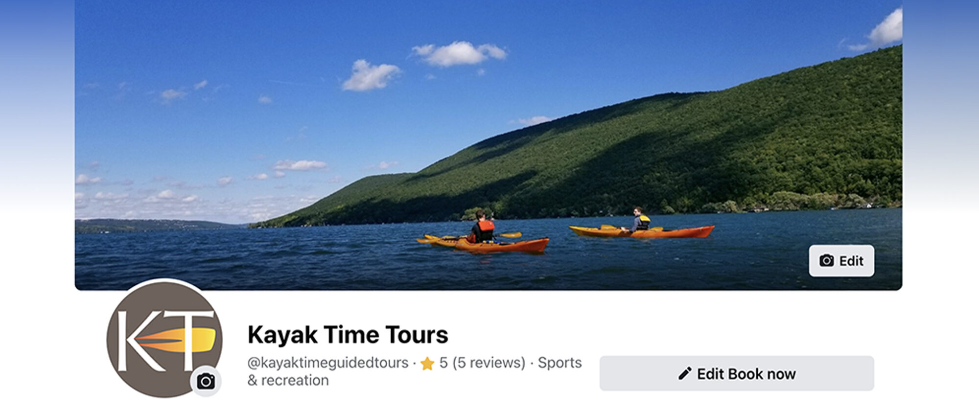 Kayak Time Brand Inhouse Graphic Design Social Media