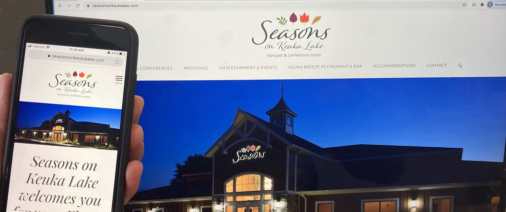 Seasons On Keuka Lake Website