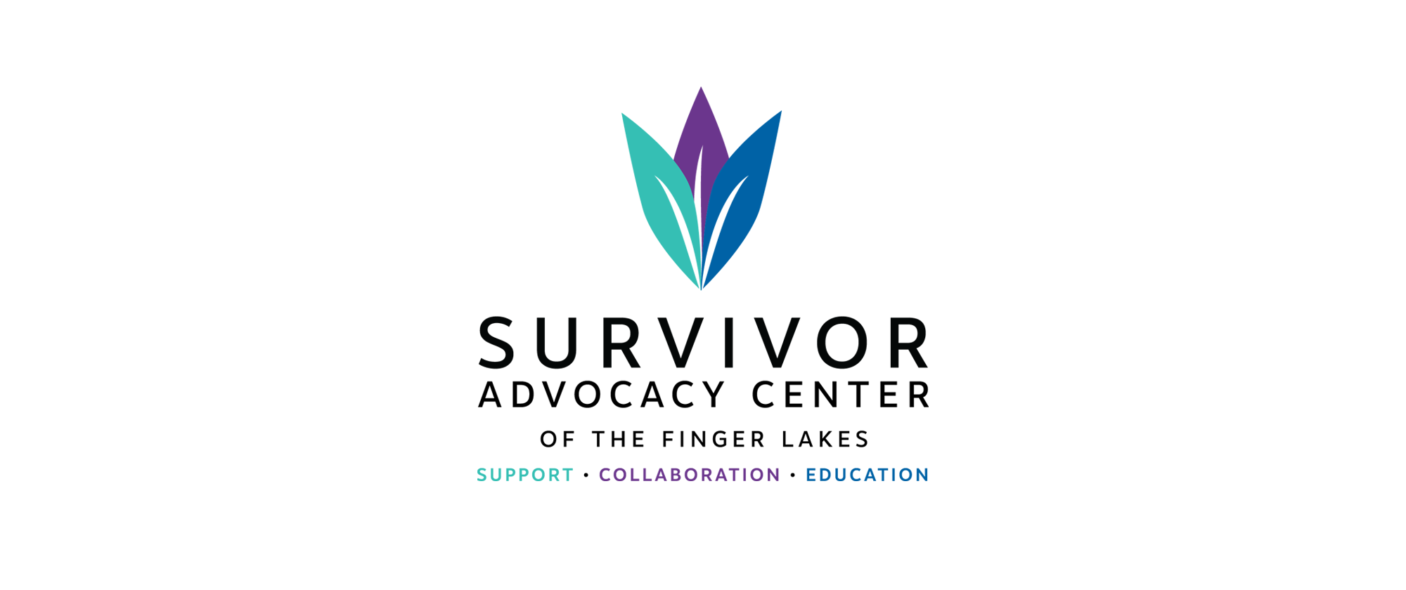 Survivor Advocacy Center Of The Finger Lakes Logo Identity